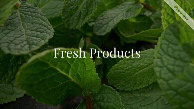 Fresh Sale Video Template