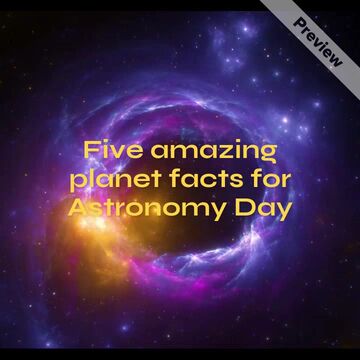 Astronomy Day Video Template