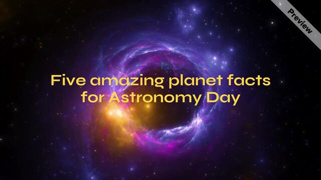 Astronomy Day #3 Video Template