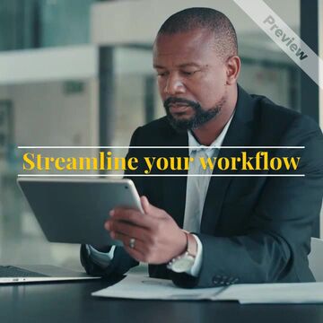 IPad Day: Tech Up Your Business! Video Template