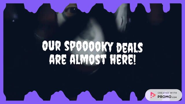 Count Down to Halloween Sale! Video Template