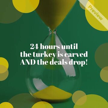 One Day Until Feast & Deals! Video Template