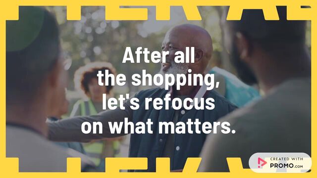 Giving Tuesday Prep: Let's Do Good Video Template