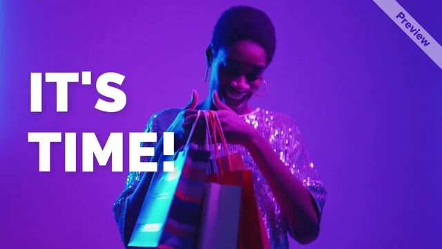 BLACK FRIDAY IS LIVE! Video Template