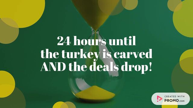 One Day Until Feast & Deals! Video Template