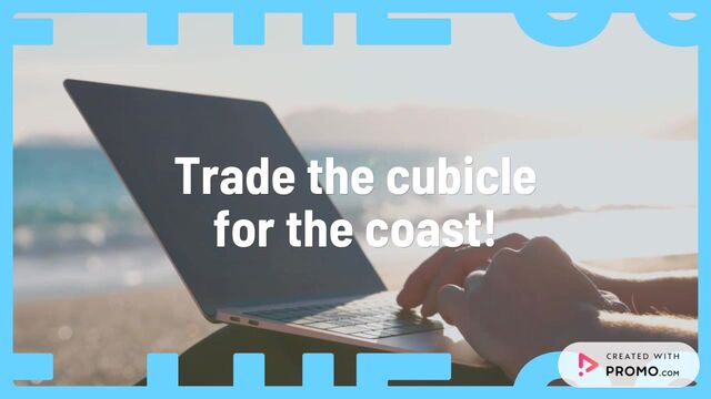 Digital Nomad Friday: Escape the Office Video Template