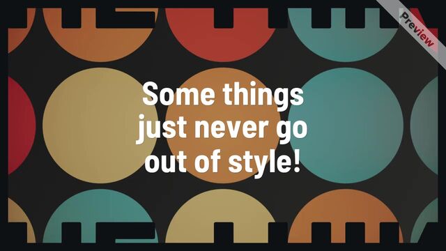 Vintage Charm, Modern Business Video Template