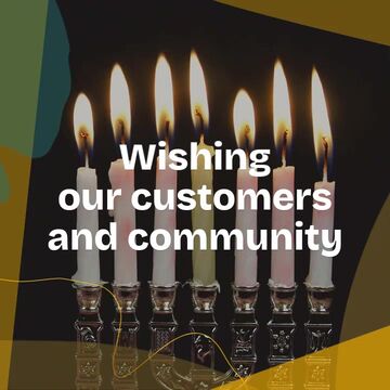 Happy Hanukkah: Lighting Up the Season Video Template