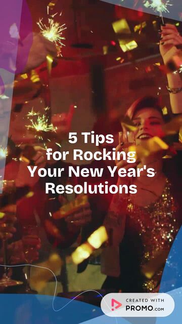 New Year, New Resolutions Video Template