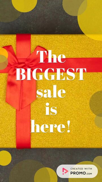 Boxing Day / HUGE End-of-Year Clearance! Video Template