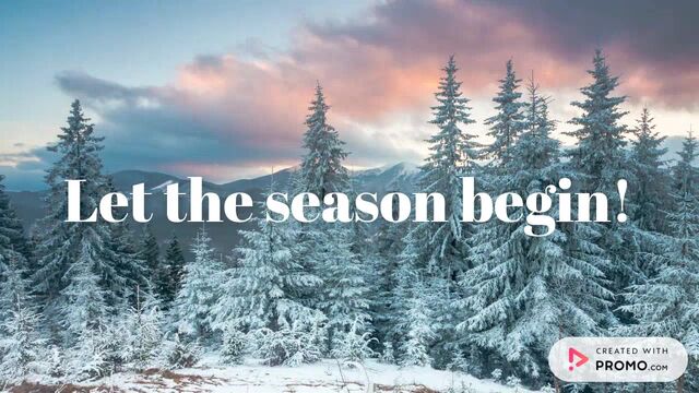 Winter Solstice: Cozy Up Sale Video Template