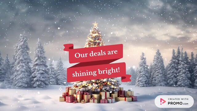National Christmas Tree Day Savings! Video Template