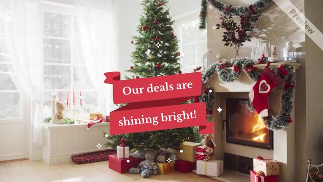 National Christmas Tree Day Savings! Video Template