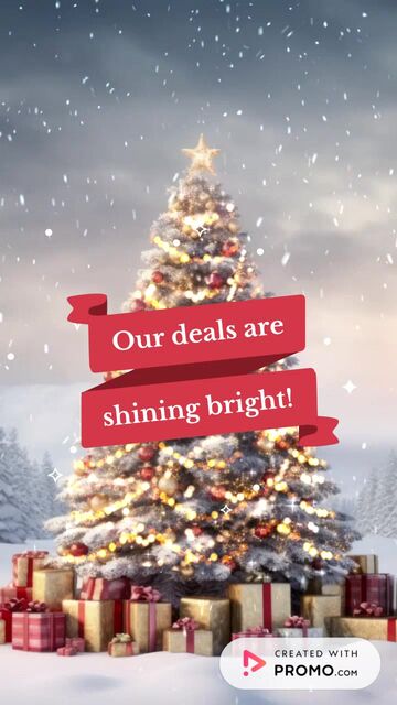 National Christmas Tree Day Savings! Video Template