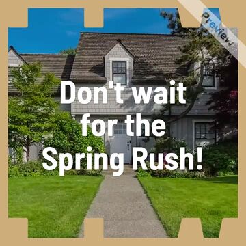 Real Estate: Why You Should List in Feb (1/4) Video Template