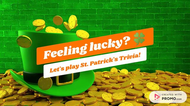 Trivia: St. Patrick's Day Edition Video Template
