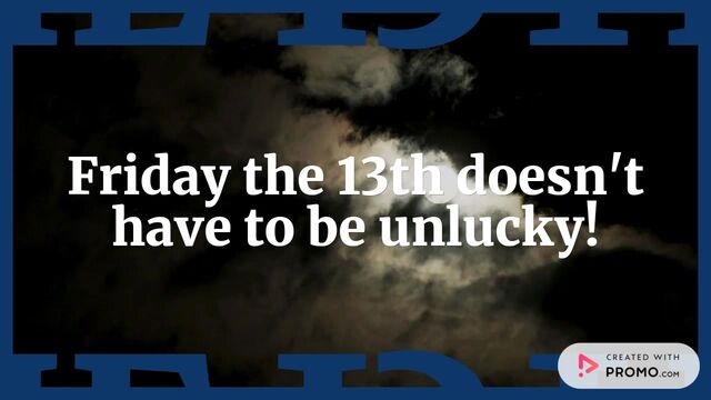Friday the 13th: Turn Your Luck Around! Video Template