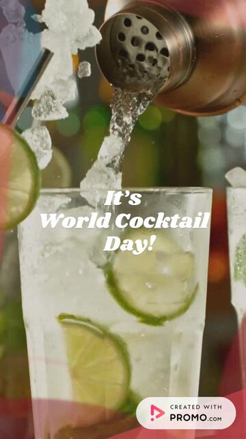 World Cocktail Day Video Template