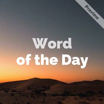 Word of the Day