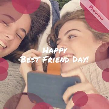 Best Friends Day Video Template