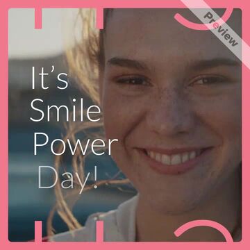Smile Power Day Video Template